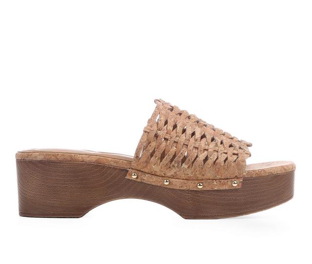 Women's Baretraps Helenna Platform Sandal in Cork color