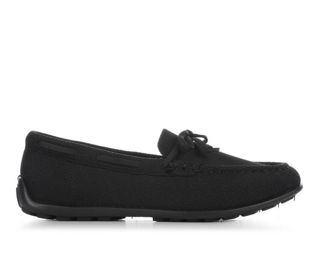 Women's Vintage 7 Eight Heatther Flats in Black color