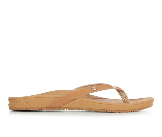 Women's Reef Horizon Solah Flip-Flops in Tan color