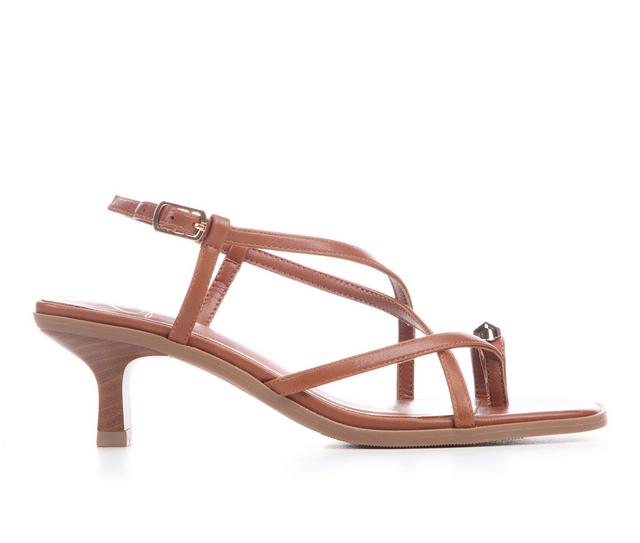 Women's Delicious Path-S Dress Sandals in Cognac color