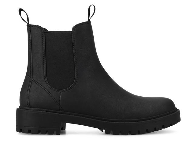 Women's Journee Collection Blanche Booties in Vintage/Black color