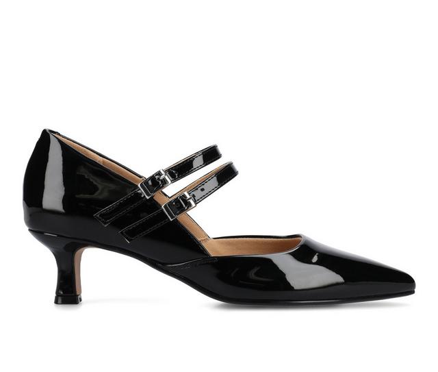 Women's Journee Collection Carnation Pumps in Patent/Black color