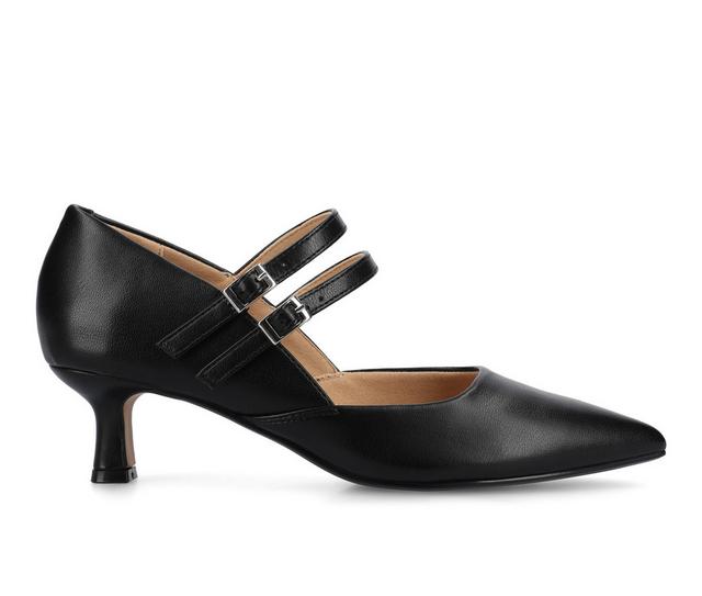 Women's Journee Collection Carnation Pumps in Black color