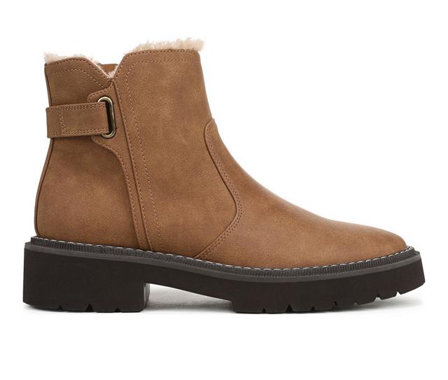 Women's Naturalizer Rue Booties in Chestnut color