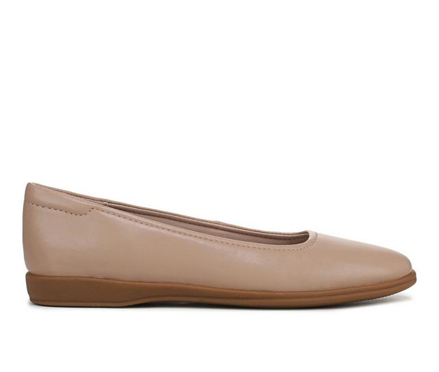 Women's Naturalizer Soft-Touch Flats in Warm Taupe color