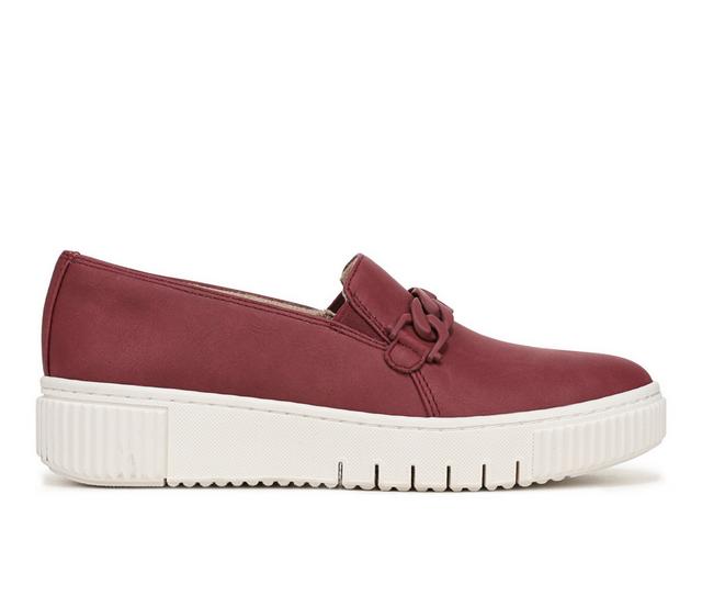 Women's Naturalizer Trish Slip-on Shoes in Wine Red color
