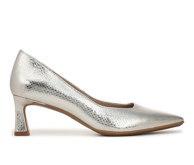 Women's Naturalizer Tylan Pumps in Silver Sand color
