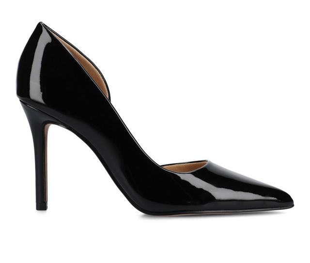 Women's Journee Collection Blanca Pumps in Patent/Black color