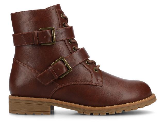 Women's Journee Collection Juliah in Cognac color