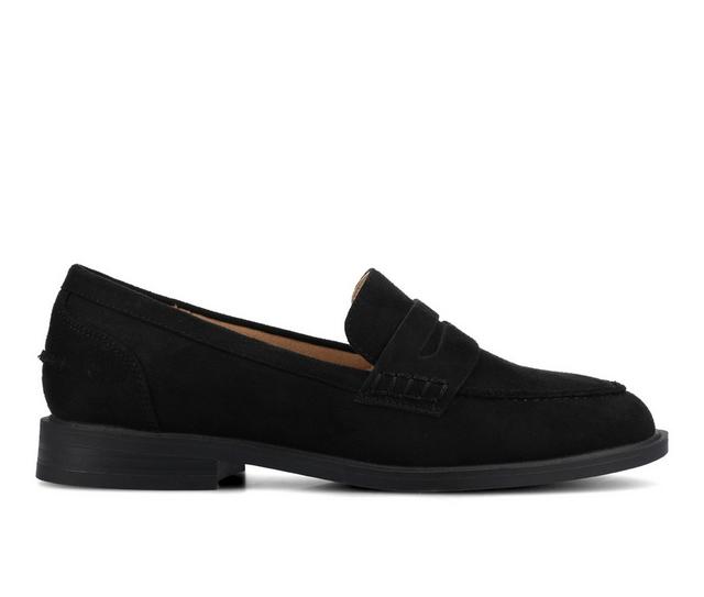 Women's Journee Collection Brooks Flats in Black color