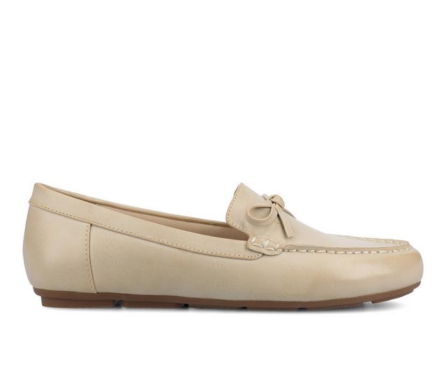 Women's Journee Collection Novella Shoes in Beige color