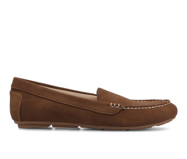 Women's Journee Collection Oreta Shoes in Tan color