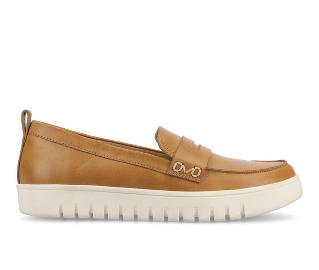 Women's Journee Collection Tayla Shoes in Tan color
