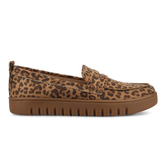 Women's Journee Collection Tayla Shoes in Leopard/Camel color