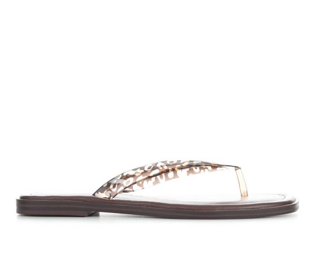 Women's MIA Trixie Flip-Flops in Leopard color