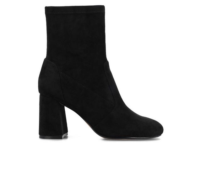 Women's Journee Collection Vivia Booties in Black color