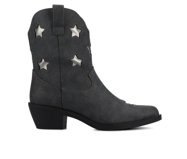 Women's Journee Collection Underwood Booties in Charcoal color