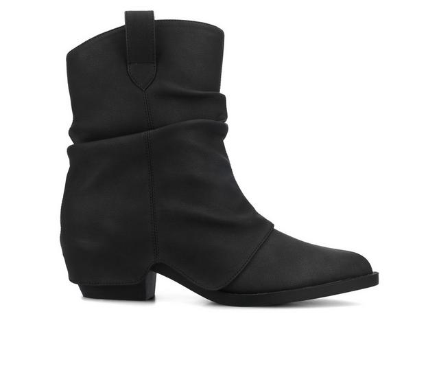Women's Journee Collection Wynette Booties in Vintage/Black color