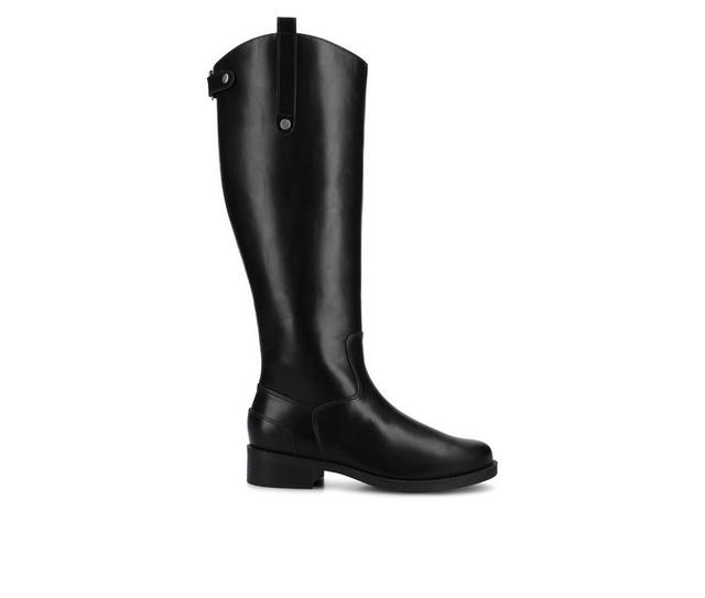 Women's Journee Collection Gema Knee High Boots in Black color