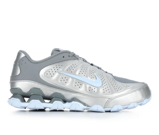 Women's Nike Reax 8 NSW SL Training Shoes in Met/Blue 003 color