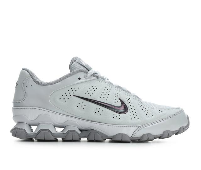 Women's Nike Reax 8 NSW SL Training Shoes in Gy/Purp/Mt 002 color