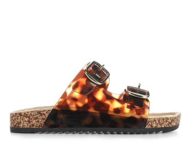 Girls' MIA Little Kid & Big Kid Belky L Sandals in Black Leopard color