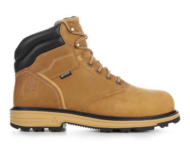 Men's Timberland Pro TITAN TASKER 6"WP Work Boots in Wheat color