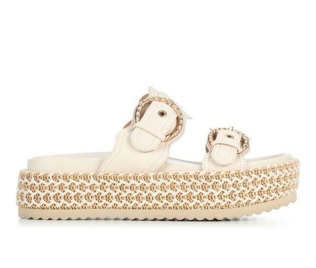 Women's DV BY DOLCE VITA Serpent Platform Sandals in Cafe Multi color