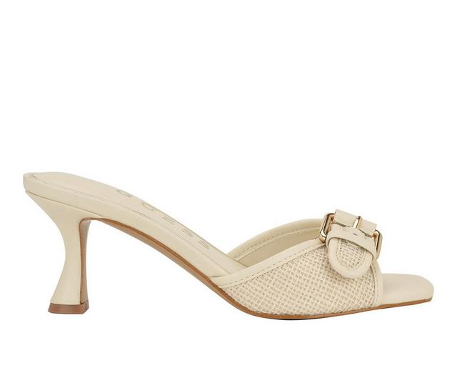 Guess Dista Dress Sandals in Ivory color