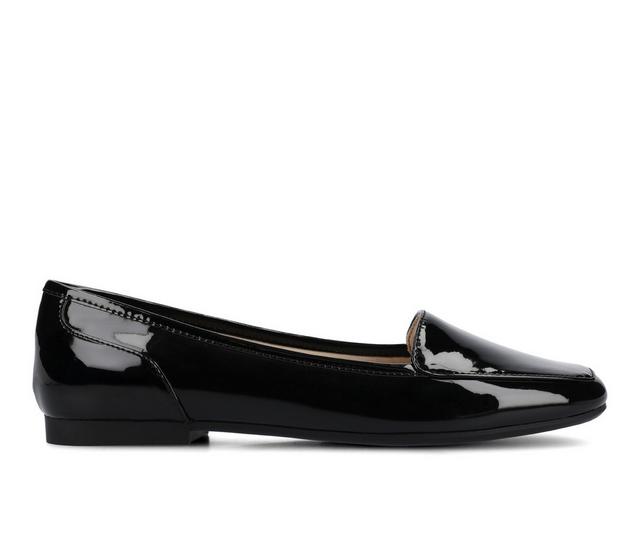 Women's Journee Collection Noelia Flats in Patent/Black color