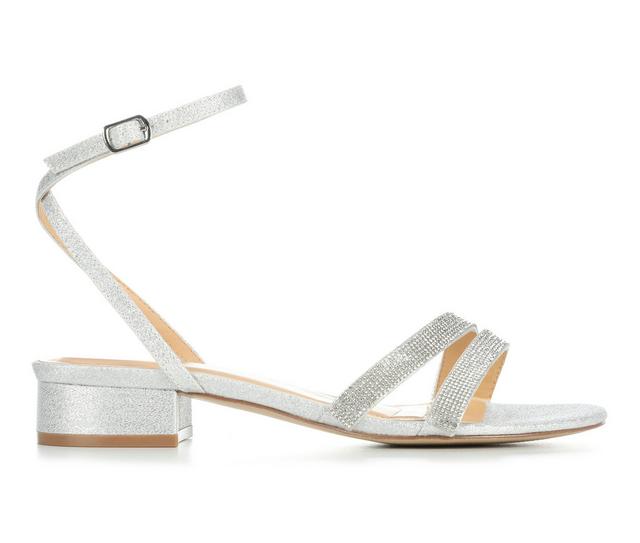 American Glamour BadgleyM Lorelei Special Occasion Shoes in Silver color