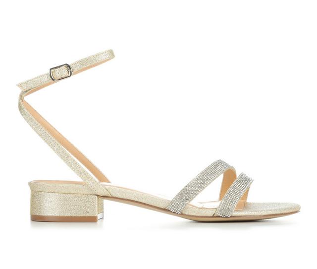 American Glamour BadgleyM Lorelei Special Occasion Shoes in Lt Gold color