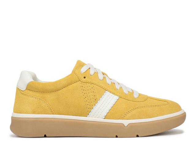 Women's Vionic City Walk Sneakers in Mustard color