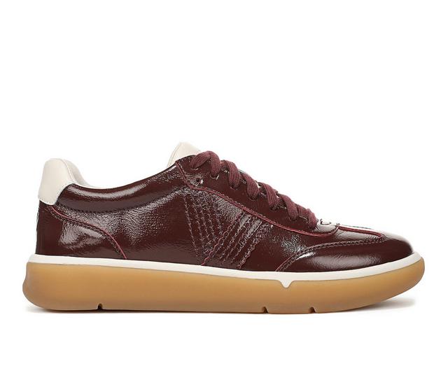 Women's Vionic City Walk Sneakers in Redwood Wine color