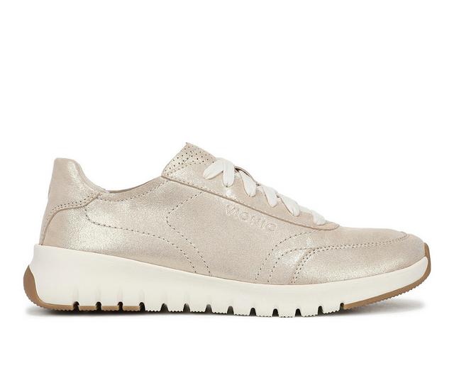 Women's Vionic Uptown Sneaker in Gold color
