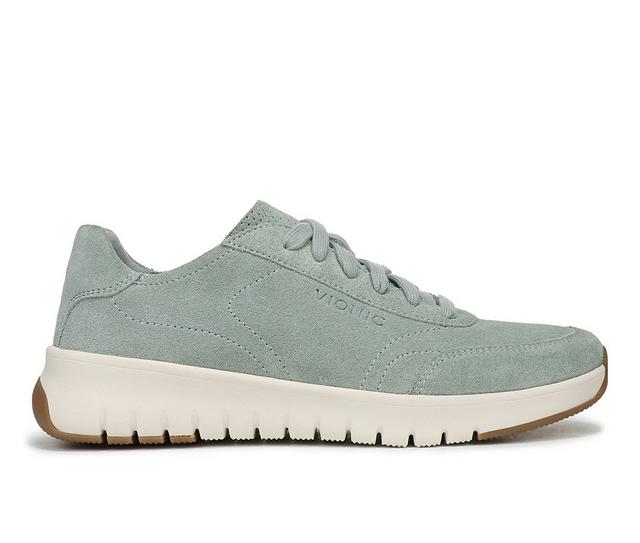 Women's Vionic Uptown Sneaker in Iceberg Green color