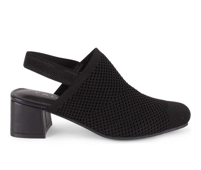 Women's Tahari Acroplis Mules in Black color