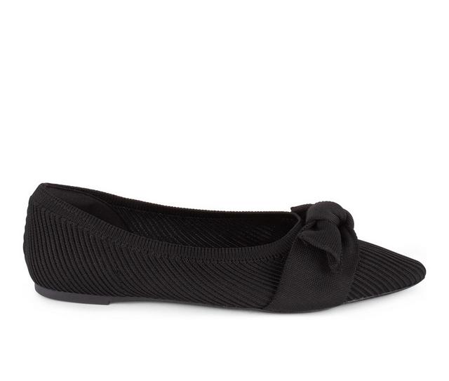 Women's Tahari MONTSERRAT Flats in Black color