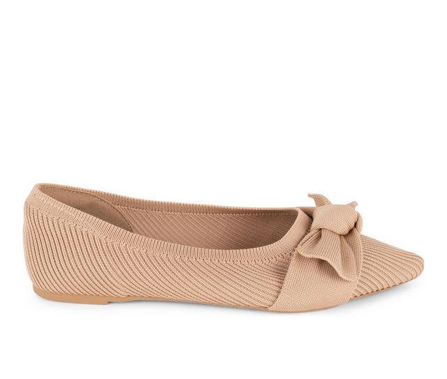 Women's Tahari MONTSERRAT Flats in Natural color