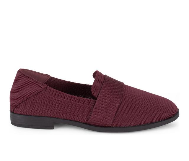 Women's Tahari Mykonos Loafers in Burgundy color