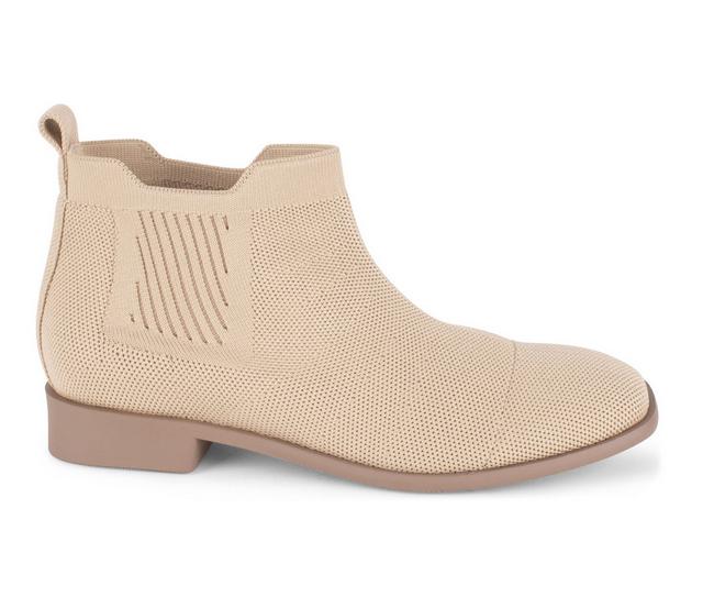 Women's Tahari Roundabout Booties in Natural color