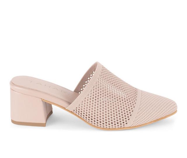 Women's Tahari Santorini Mules in Natural color