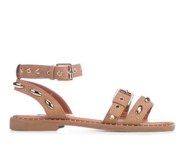 Women's VINTAGE HAVANA Natela Sandals in Tan color