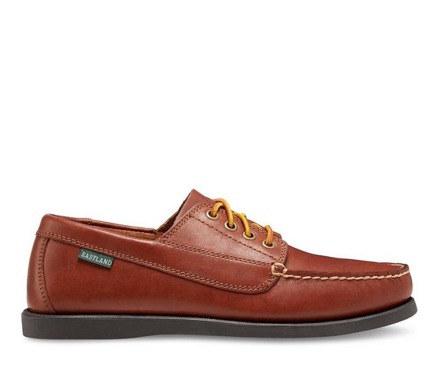 Men's Eastland Men's Falmouth Boat Shoes in Tan color