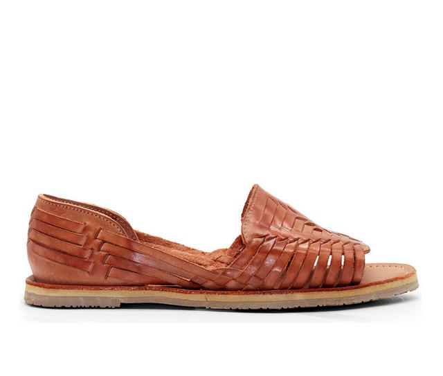 Women's Volatile Jared Flats in Tan color