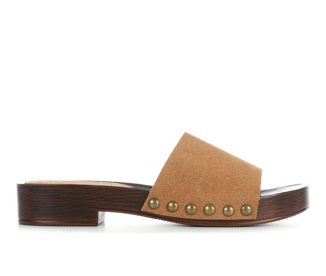 Women's Soda Damani-S Sandals in Tan Suede color