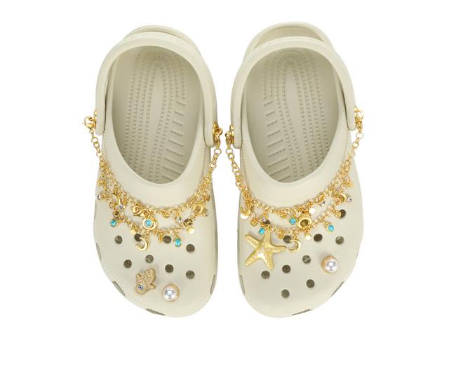 Women's Crocs Classic Boho Babe Clog in Bone color