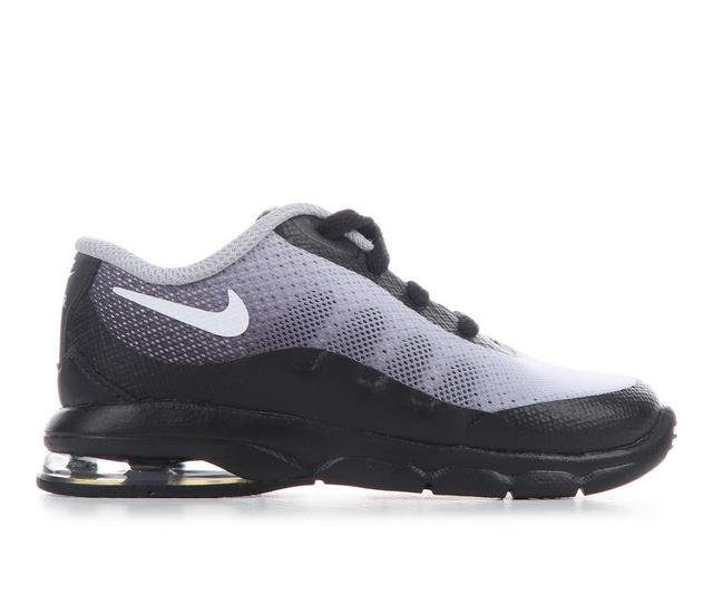Boys' Nike Infant & Toddler Air Max Invigor Print Running Shoes in Black/Wht/Gry color