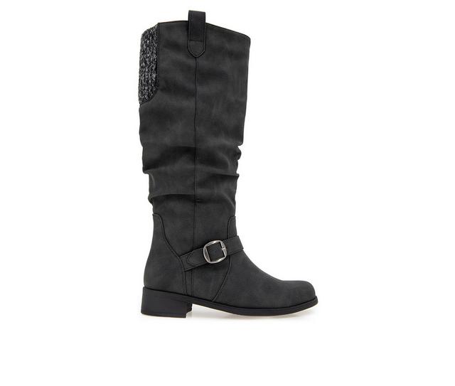 Women's XOXO Maren-A-WC Knee High Boots in Black color