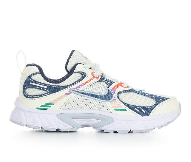 Kids' Nike Little Kid V5 RNR Running Shoes in Pearl/Nvy/Denim color